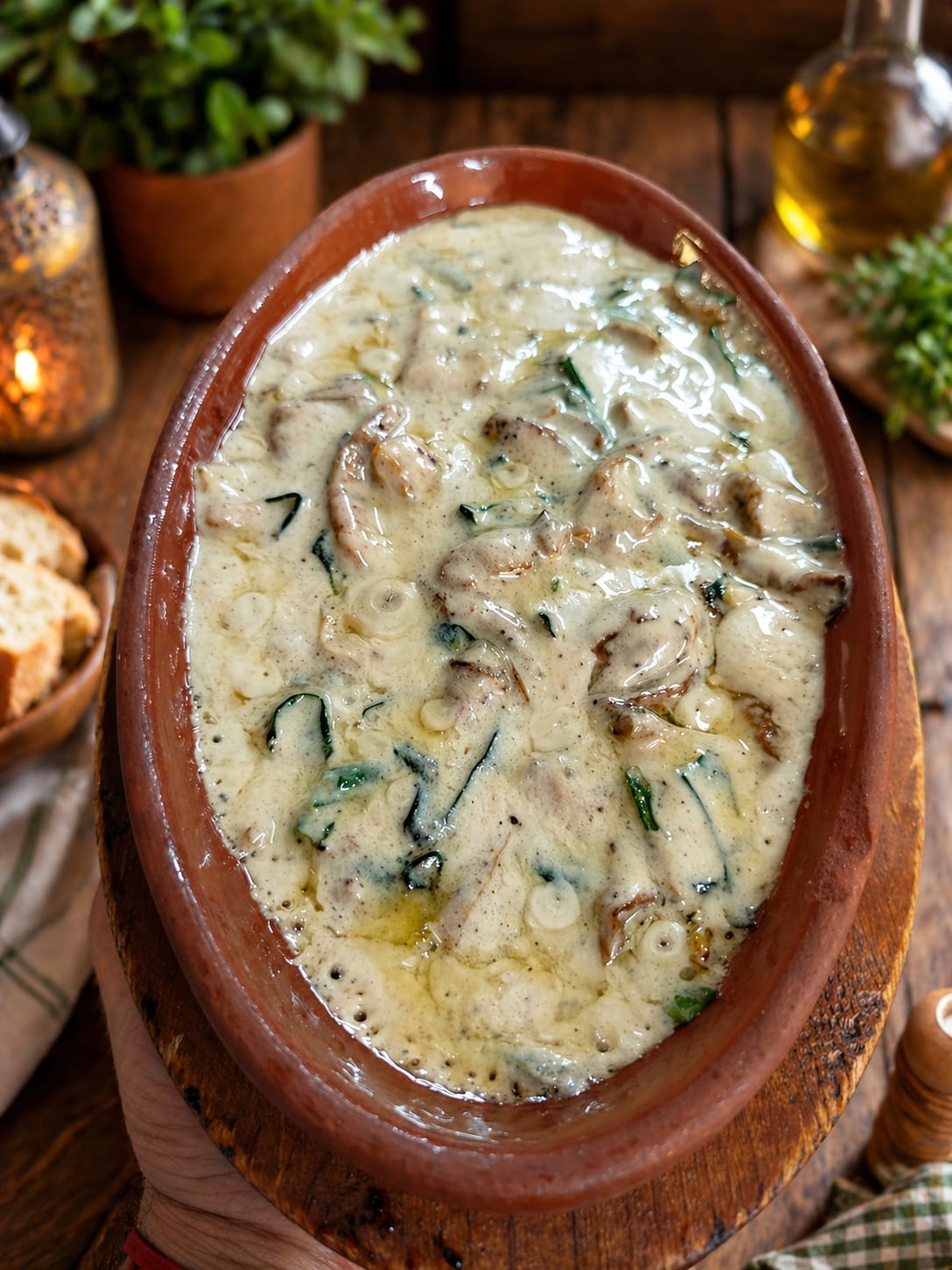 Porçini Mantar Güveç